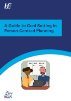 A Guide to Goal Setting in Person-Centred Planning front page preview
              